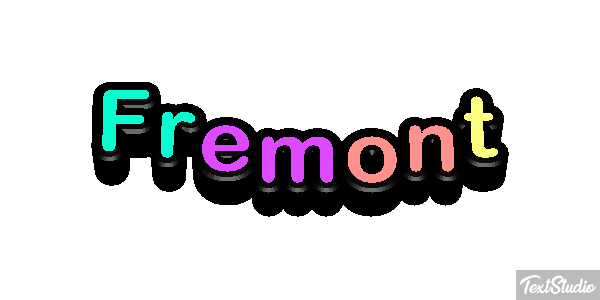 Fremont Effetto testo