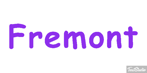 Fremont Effetto testo