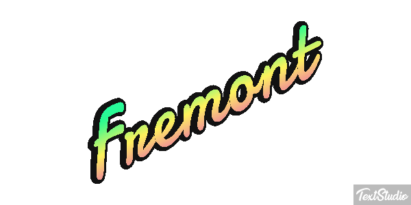 Fremont Effetto testo