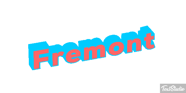 Fremont Effetto testo