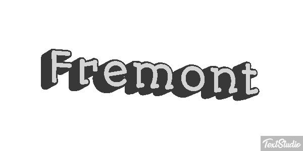Fremont Effetto testo
