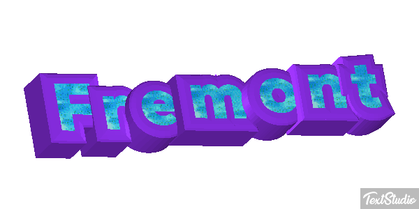 Fremont Effetto testo
