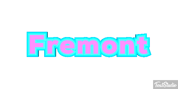 Fremont Effetto testo