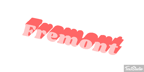 Fremont Effetto testo
