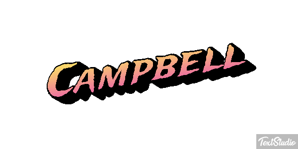 Campbell Effetto testo