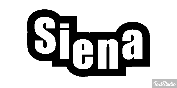 Siena Effetto testo