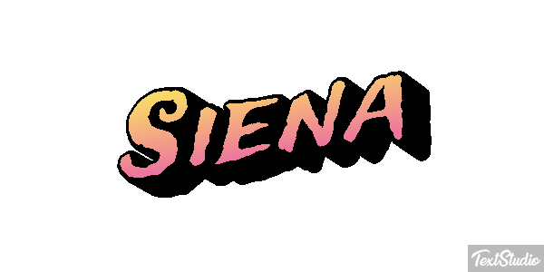 Siena Effetto testo