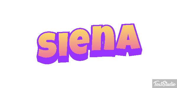 Siena Effetto testo