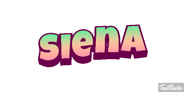 Siena Effetto testo