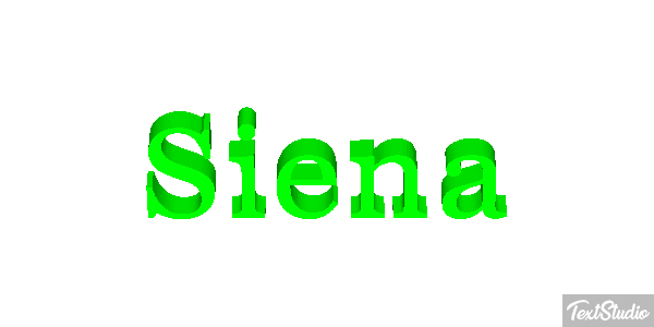 Siena Effetto testo