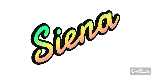Siena Effetto testo