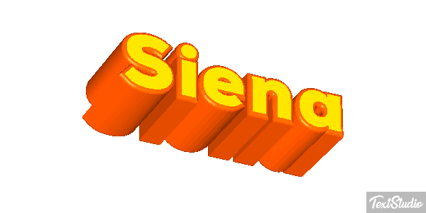 Siena Effetto testo
