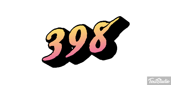 398 Текстовый эффект