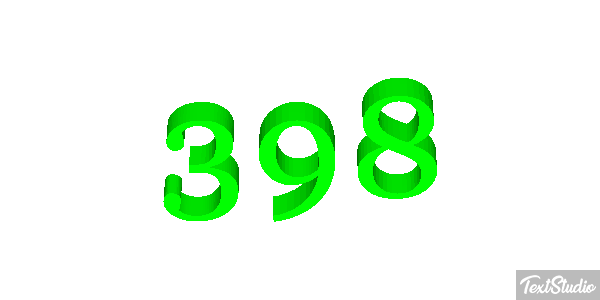 398 Текстовый эффект