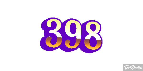 398 Текстовый эффект
