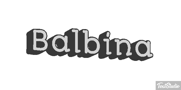 Balbina Efekt tekstowy