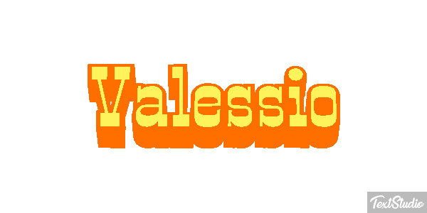 Valessio テキスト効果