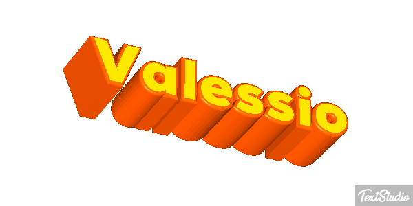 Valessio テキスト効果