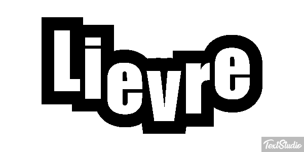Lièvre Effet de texte