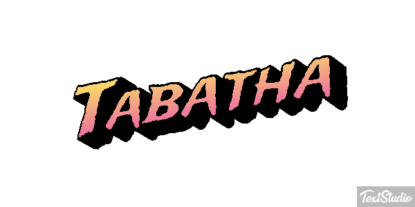 Tabatha Tekst effect