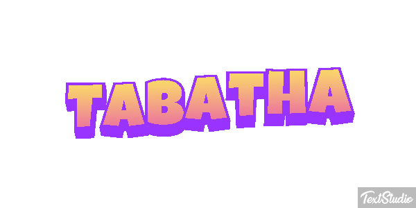 Tabatha Tekst effect