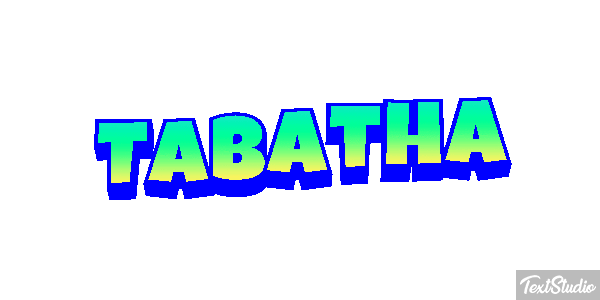 Tabatha Tekst effect