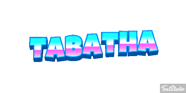 Tabatha Tekst effect