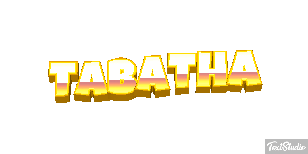 Tabatha Tekst effect
