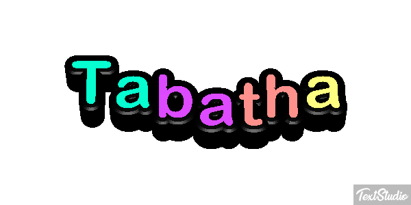 Tabatha Tekst effect