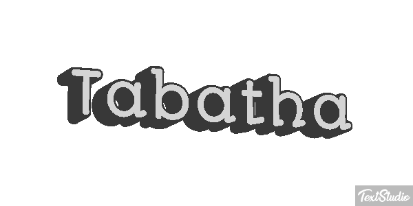 Tabatha Tekst effect