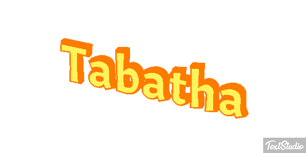 Tabatha Tekst effect