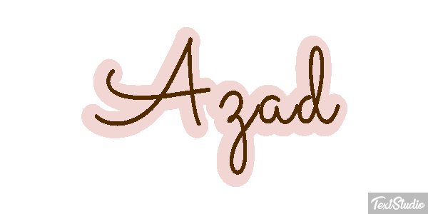 Azad Effetto testo