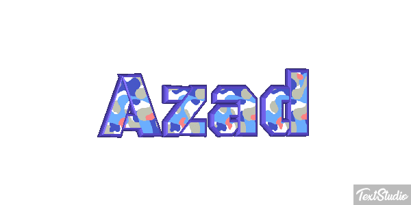Azad Effetto testo