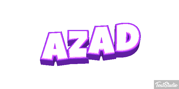 Azad Effetto testo