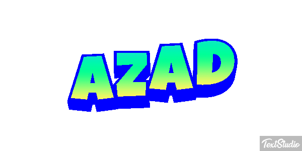 Azad Effetto testo