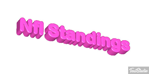 Nfl Standings Metin efekti