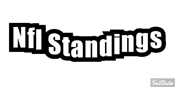 Nfl Standings Metin efekti