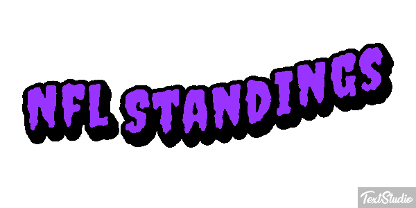 Nfl Standings Metin efekti