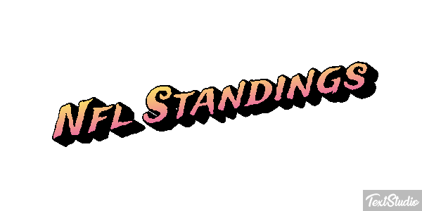 Nfl Standings Metin efekti
