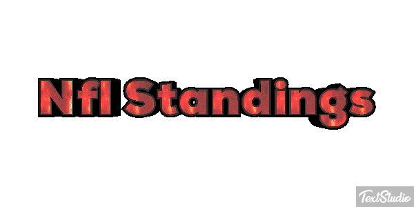 Nfl Standings Metin efekti