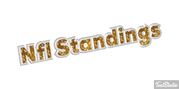 Nfl Standings Metin efekti