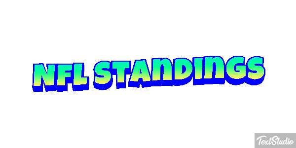 Nfl Standings Metin efekti