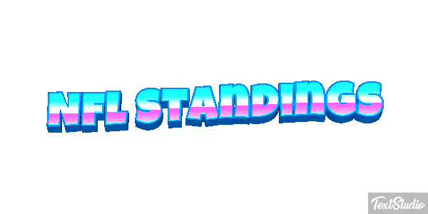 Nfl Standings Metin efekti