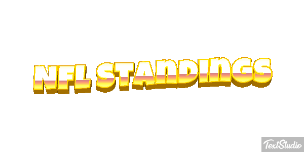 Nfl Standings Metin efekti