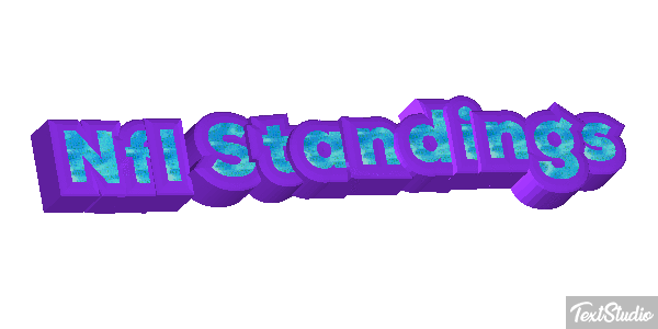 Nfl Standings Metin efekti