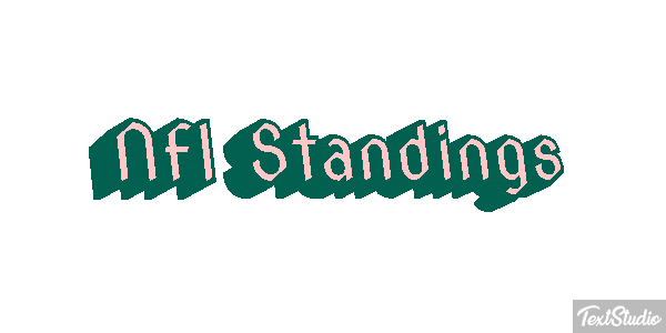 Nfl Standings Metin efekti
