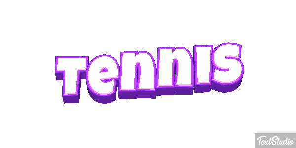 Tennis Effetto testo