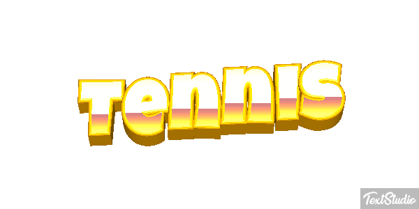 Tennis Effetto testo