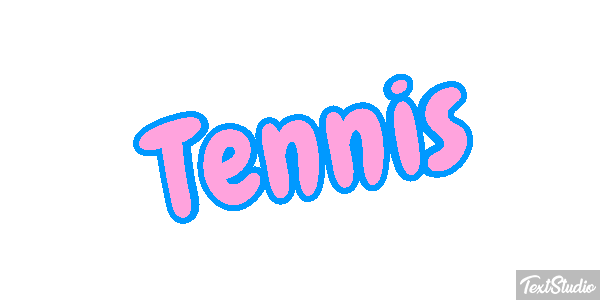 Tennis Effetto testo