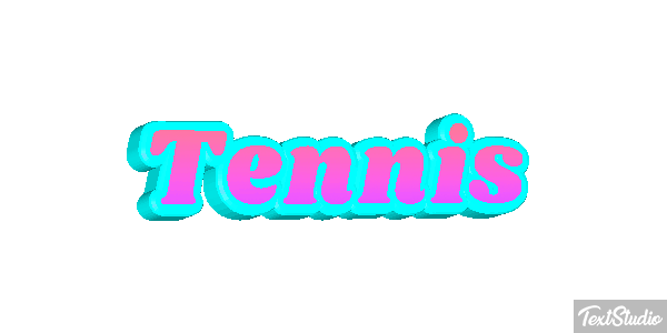 Tennis Effetto testo